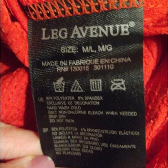 Leg Avenue Ms Sexy in Sequins Holiday Christmas Costume Mrs Claus Holiday - Picture 11 of 12